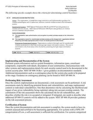 Risk Assessment Famework