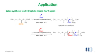 RAFT Agents Useful for Surfactant-Free Emulsion Polymerization | PPTX