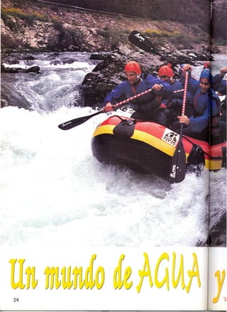 "Rafting e hidrospeed: Iniciación" Sergio Garasa. Revista Turismo & Aventura. jun97