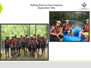 Rafting Event at Zoar Outdoor
September 10th
 