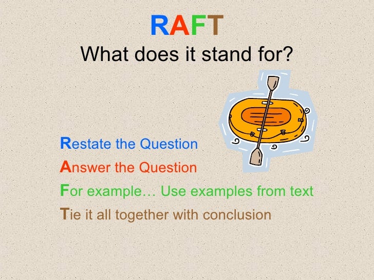 How to write a raft