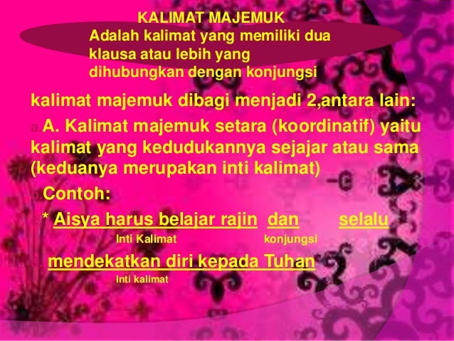 Ragam kalimat