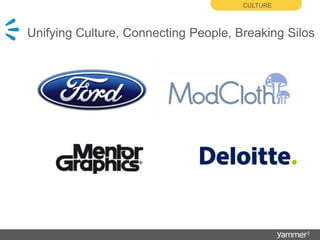 cultureUnifying Culture, Connecting People, Breaking Silos