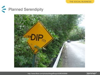 Planned SerendipityThe social businesshttp://www.flickr.com/photos/thegaffneys/4296340696/