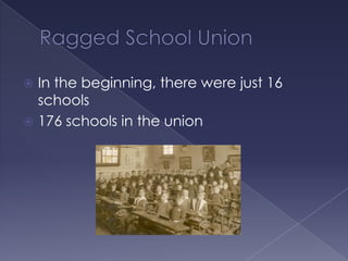  In the beginning, there were just 16
  schools
 176 schools in the union
 