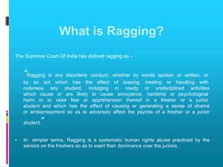Ragging, N.⁵ Meanings, Etymology And More – TGIPE