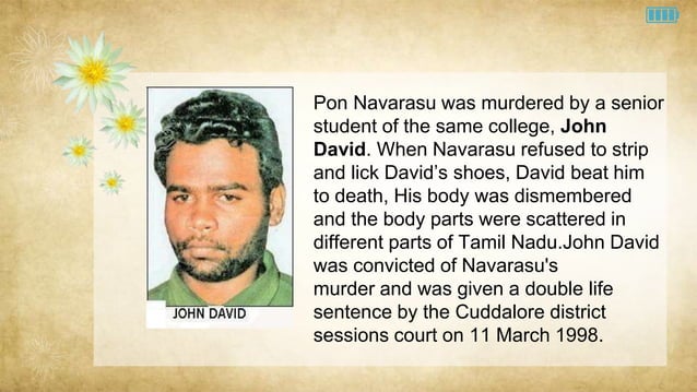 Tamil Nadu Prohibition of Ragging Act (1997) | PPTX