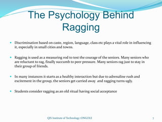 RAGGING A MENACE.pptx