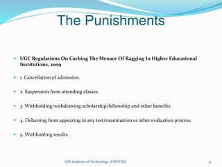 Ragging Process RAGGING A MENACE.pptx