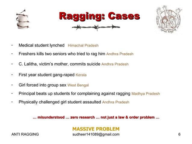 Ragging In India | PPT