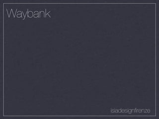 Waybank




          ﬁrԳ
 