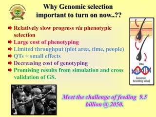 Whole Genome Selection | PPTX