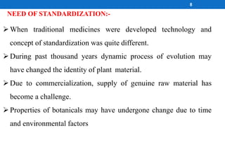 quality control methods for herbal drugs | PPT