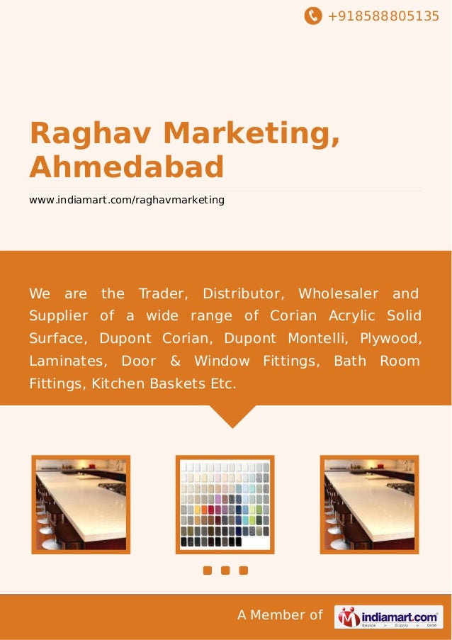 Raghav Marketing Ahmedabad Corian Colours