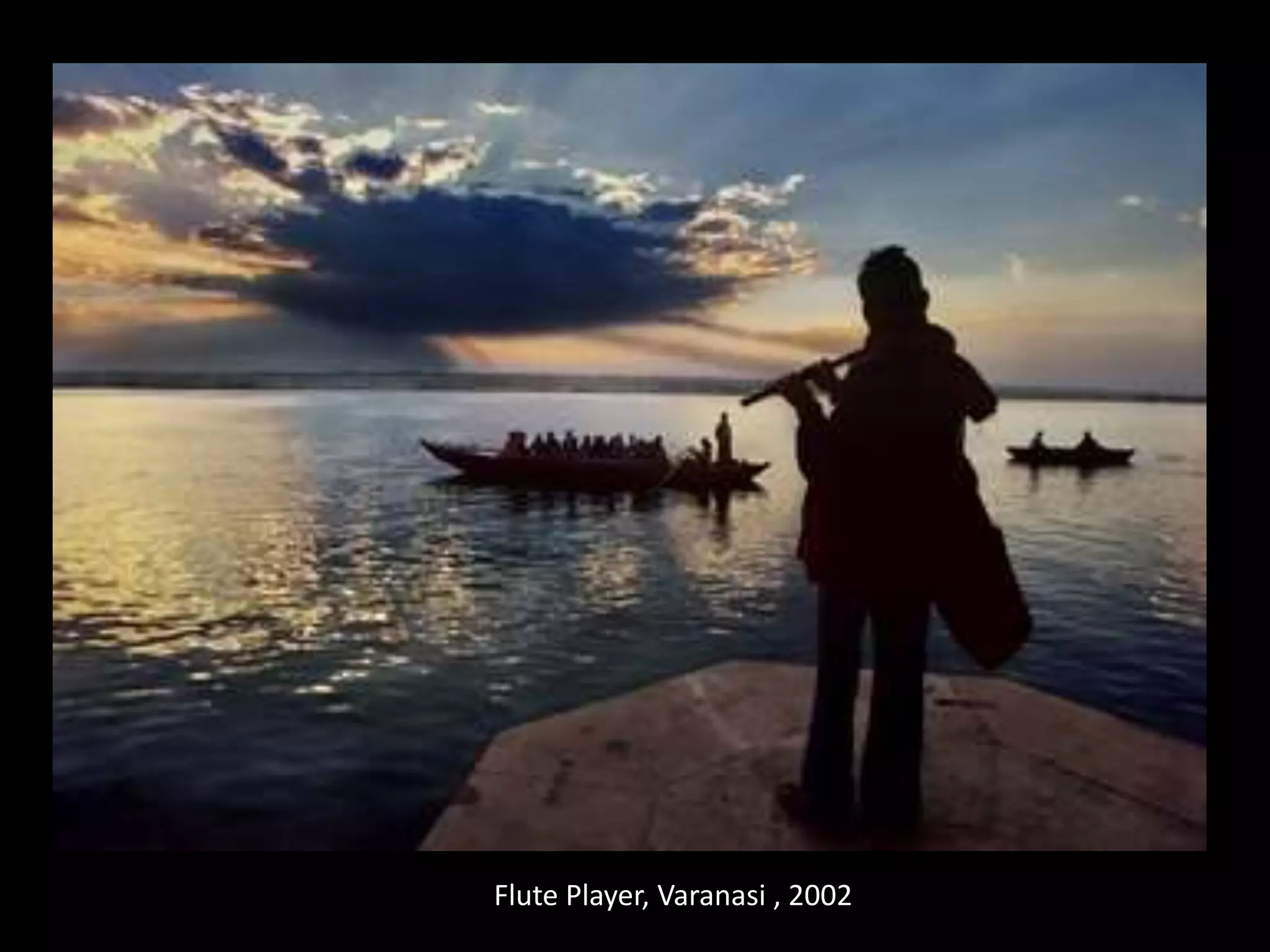 Flute Player, Varanasi , 2002