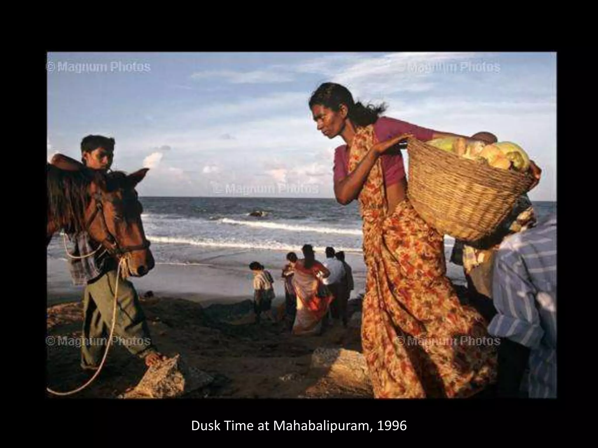 Dusk Time at Mahabalipuram, 1996