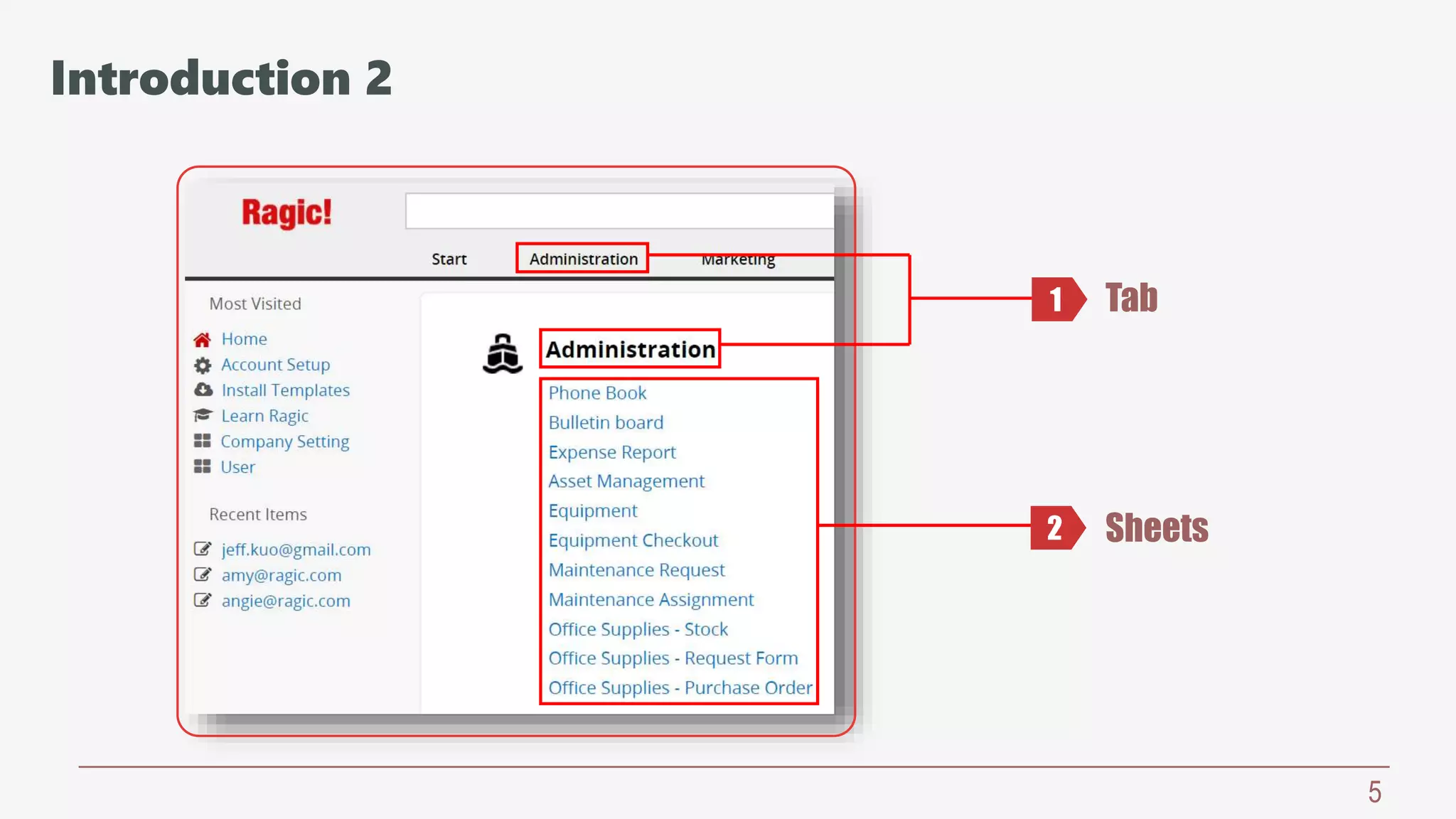 5
Tab
Sheets
1
2
Introduction 2
 