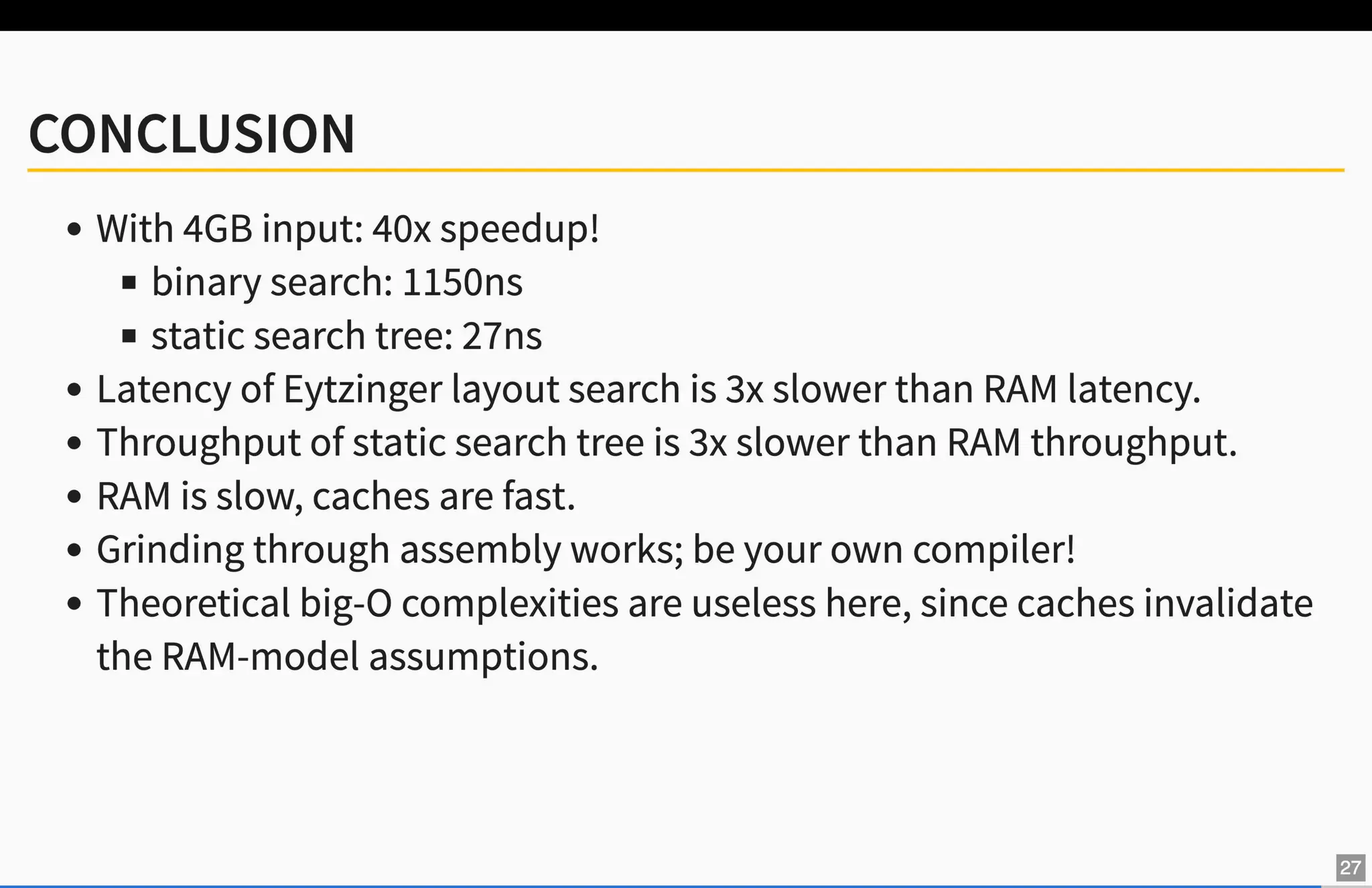40x Faster Binary Search by Ragnar Groot Koerkamp