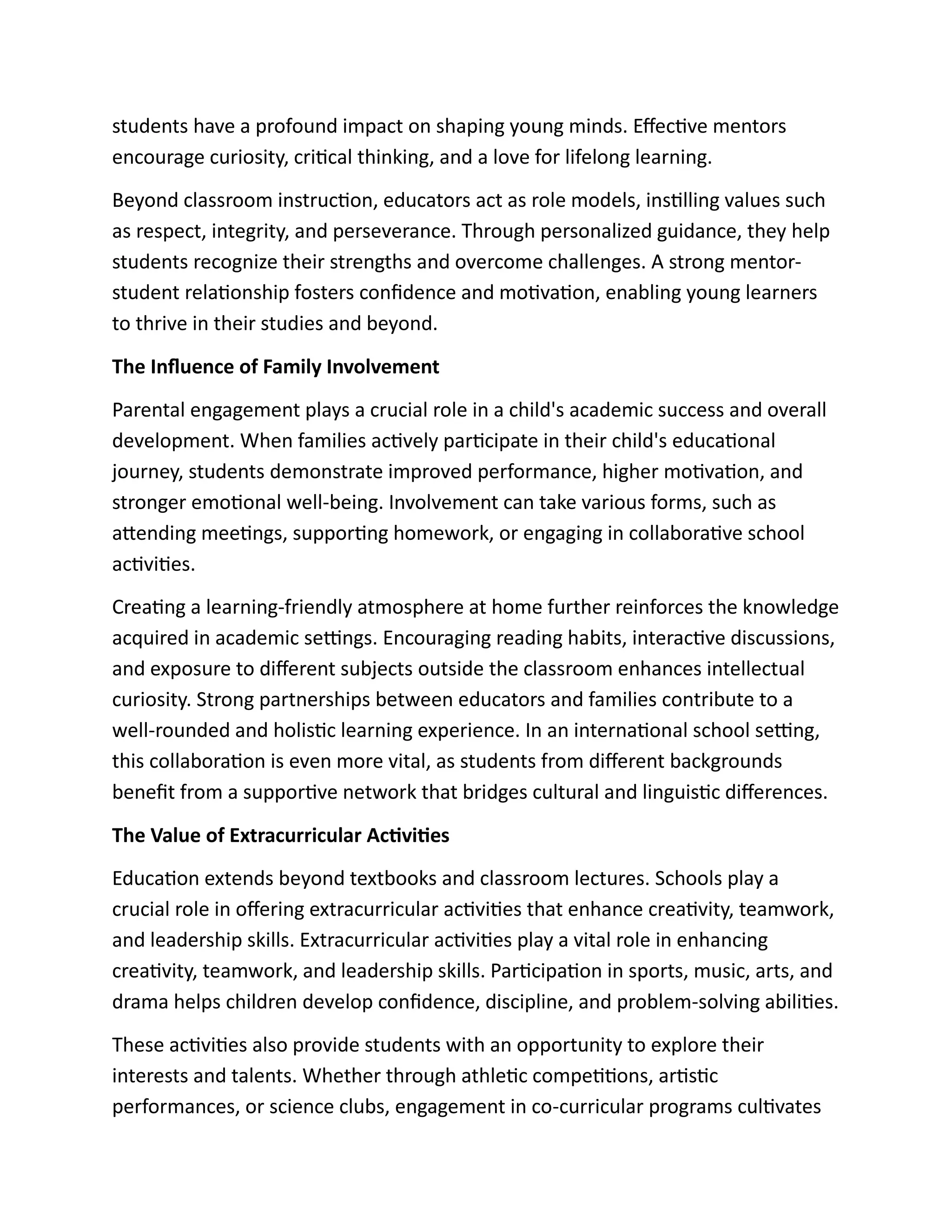 The Role of Educational Institutions in Shaping Future Generations | PDF