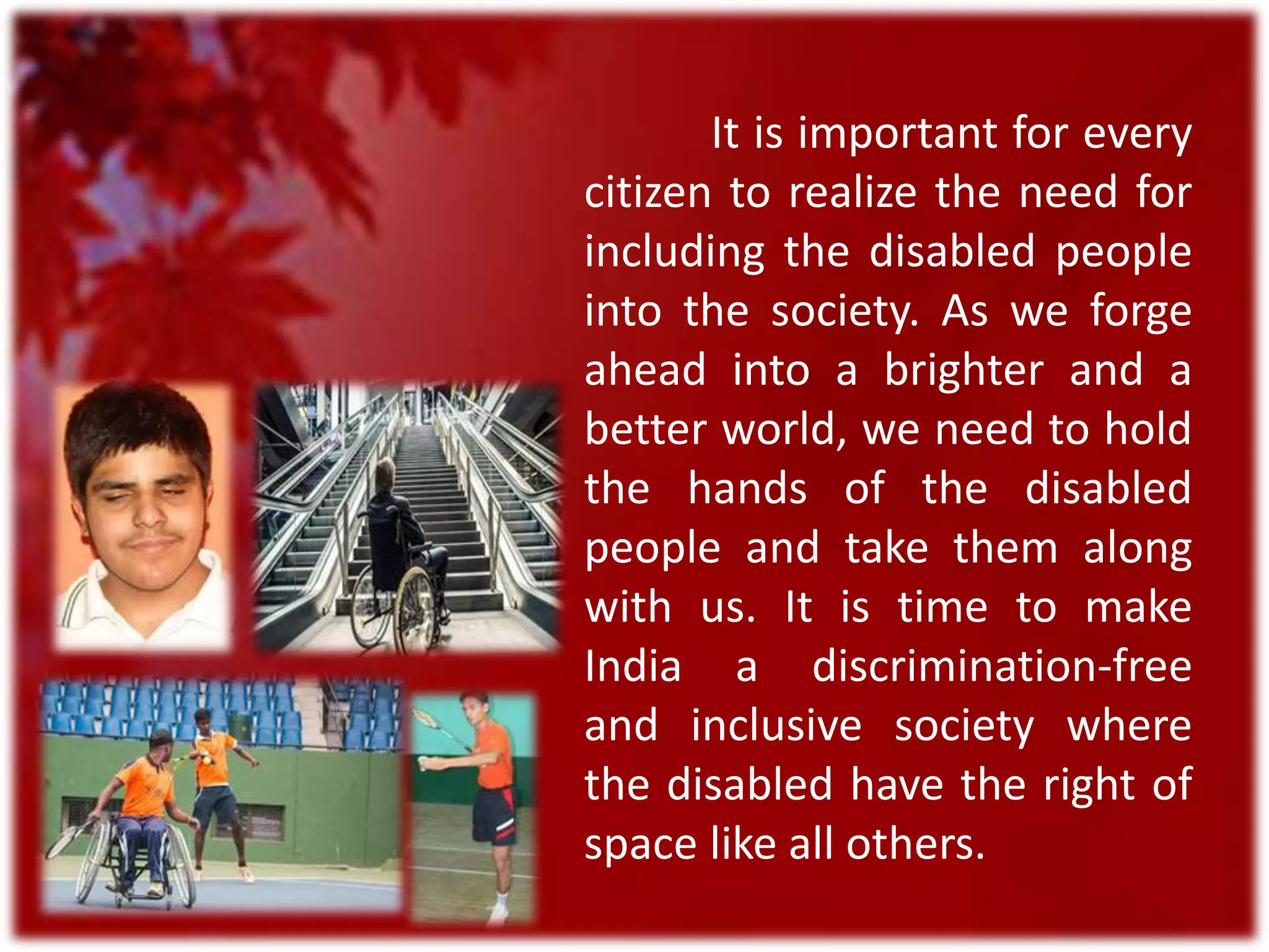 successful life of differently abled persons | PPTX