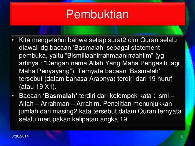 dalam inggris bahasa angka 6 angka 19 dalam Rahasia