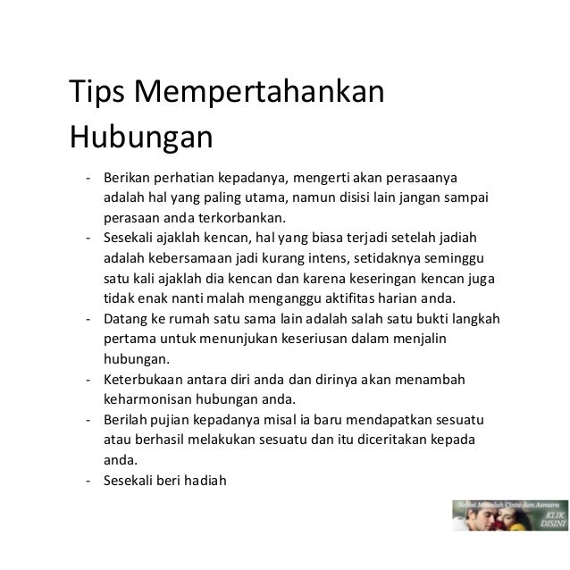 Trick Dan Tips Rahasia Kitab Cinta