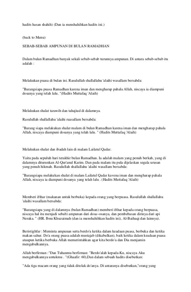 Rahasia puasa