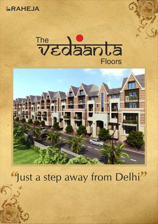 Raheja Developers Brochure Vedaanta Floors Gurgaon
