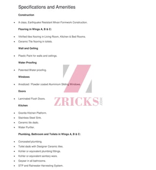 Raheja Reflections Odyssey Brochure - Zricks.com