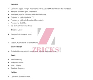 Raheja Reflections Odyssey Brochure - Zricks.com