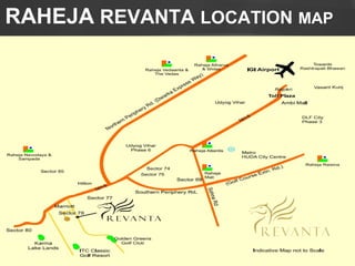 RAHEJA REVANTA LOCATION MAP
 
