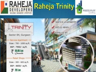 Raheja Trinity Sector 84 Gurgaon | 9810158370 | WhitePlot Consultancy