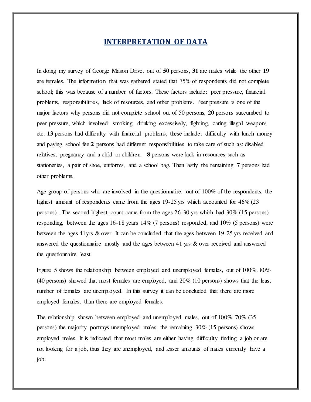 CSEC Social Studies Sample SBA