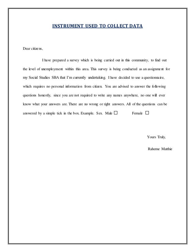 CSEC Social Studies Sample SBA