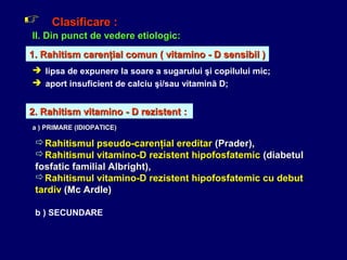 Rahitismul | PPT
