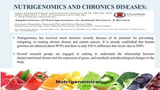 Nutrigenomics - An Advanced Trend in Nutrition | PDF