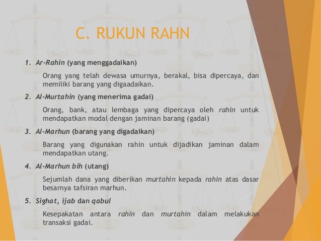 gadai syariah jaminan makalah pelelangan barang (Gadai Syariah) Rahn gadai syariah jaminan makalah pelelangan barang (Gadai Syariah) Rahn