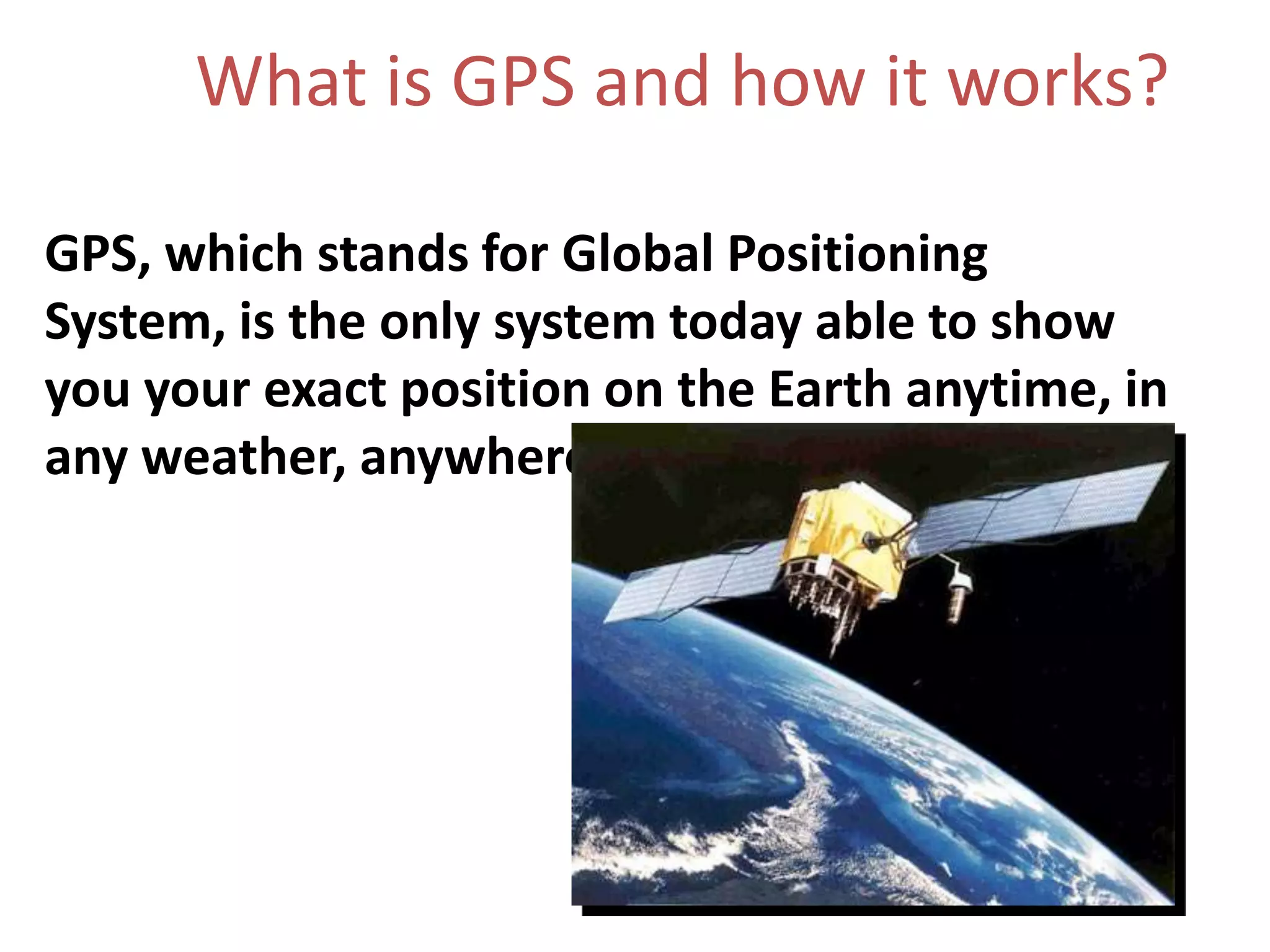 Global positioning System