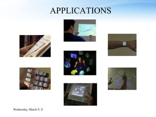 APPLICATIONS Wednesday, March 9, 2011 