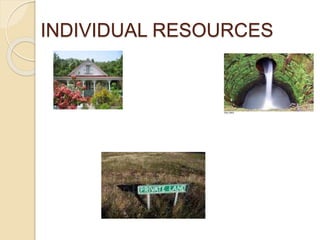 INDIVIDUAL RESOURCES
 