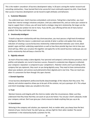 Business development summer internship project report | DOCX