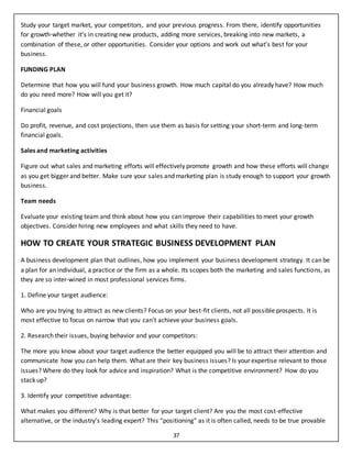 Business development summer internship project report | DOCX