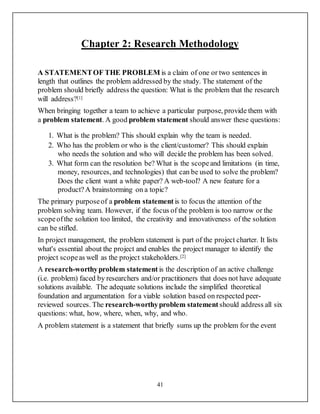 project report on shoes