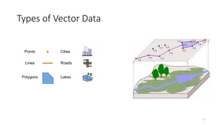 Types of Vector Data
11
 