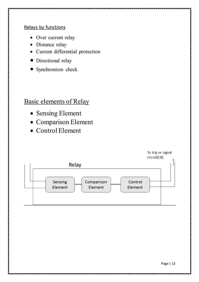 Power system protection seminar report
