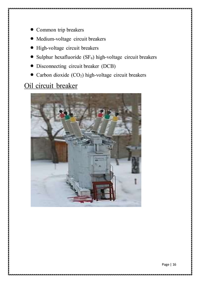 Power system protection seminar report