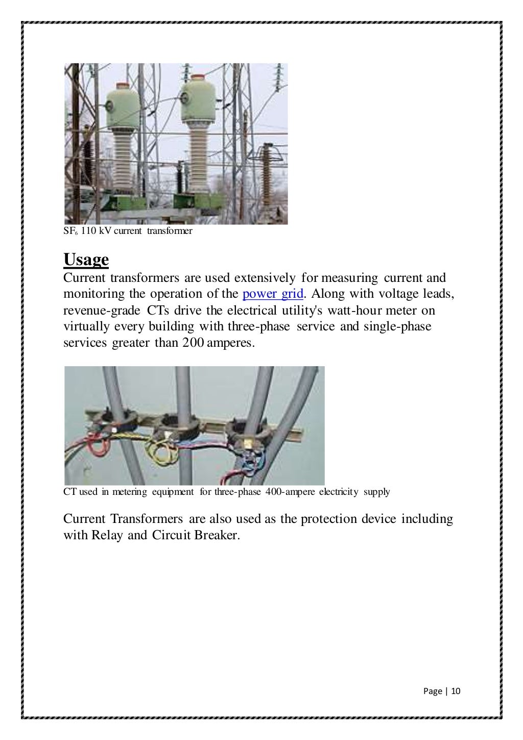 Power system protection seminar report