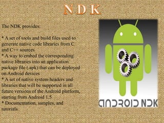 Compilation Of C/C++ program in Android | PPTX