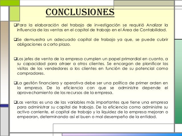 Conclusion De Un Trabajo Practico De Contabilidad es.slideshare.net