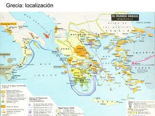 Grecia: localización
 